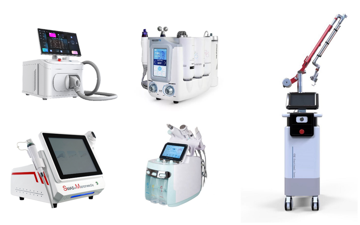 Аппарат для лифтинг ухода за лицом: обзор технологий